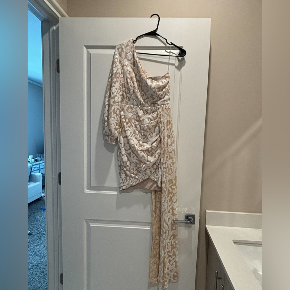 Never worn dress sequin white dress! - Picture 2 of 2